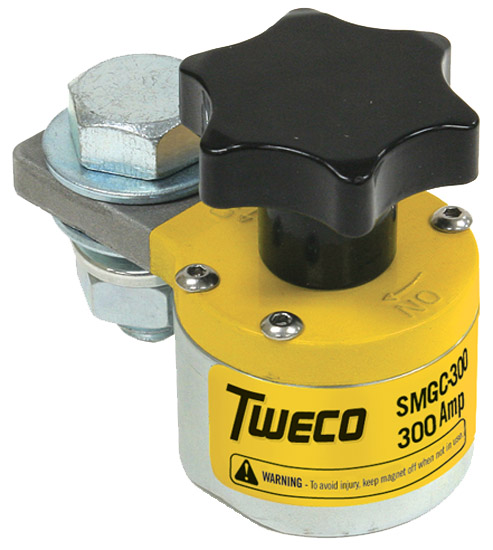 Tweco® SMGC300 Ground Clamp (300A) Switchable Magnetic